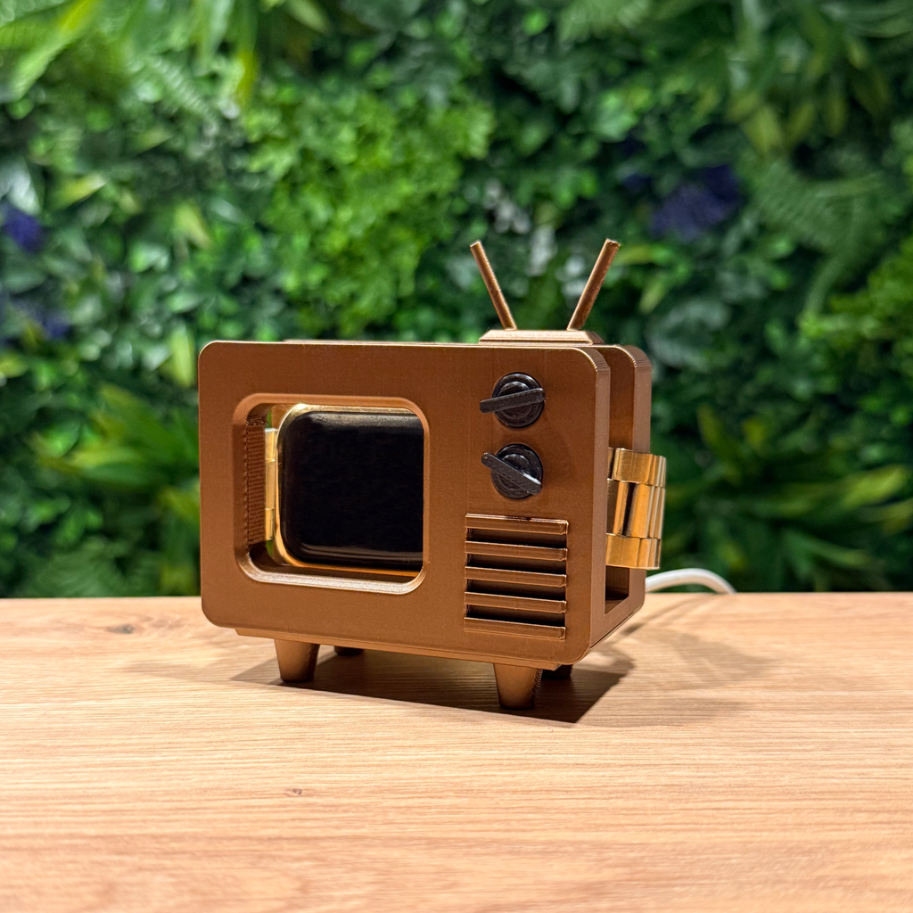 Retro-TV Ladegerät für Apple Watches