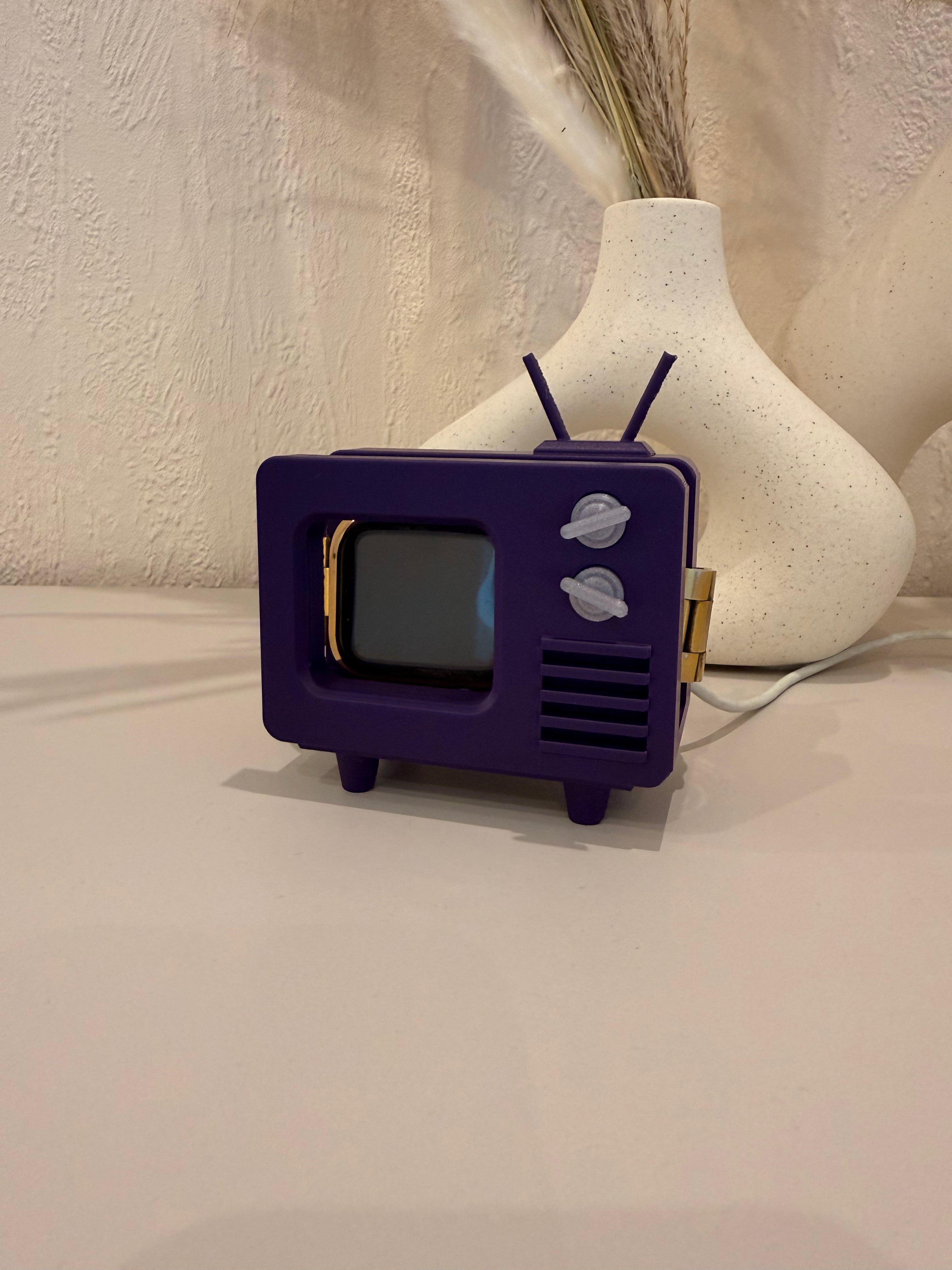 Retro-TV Ladegerät für Apple Watches