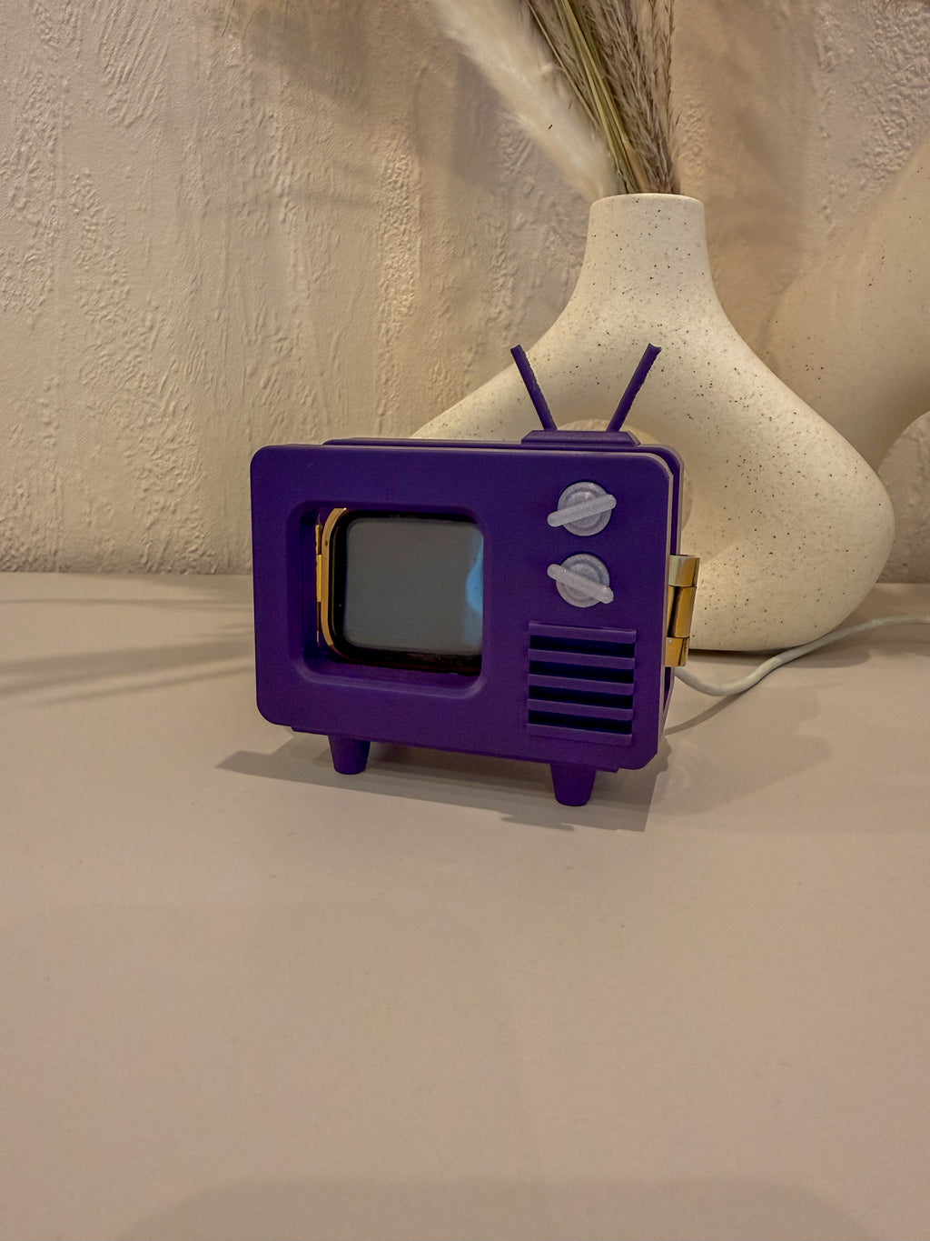 Retro-TV Ladegerät für Apple Watches